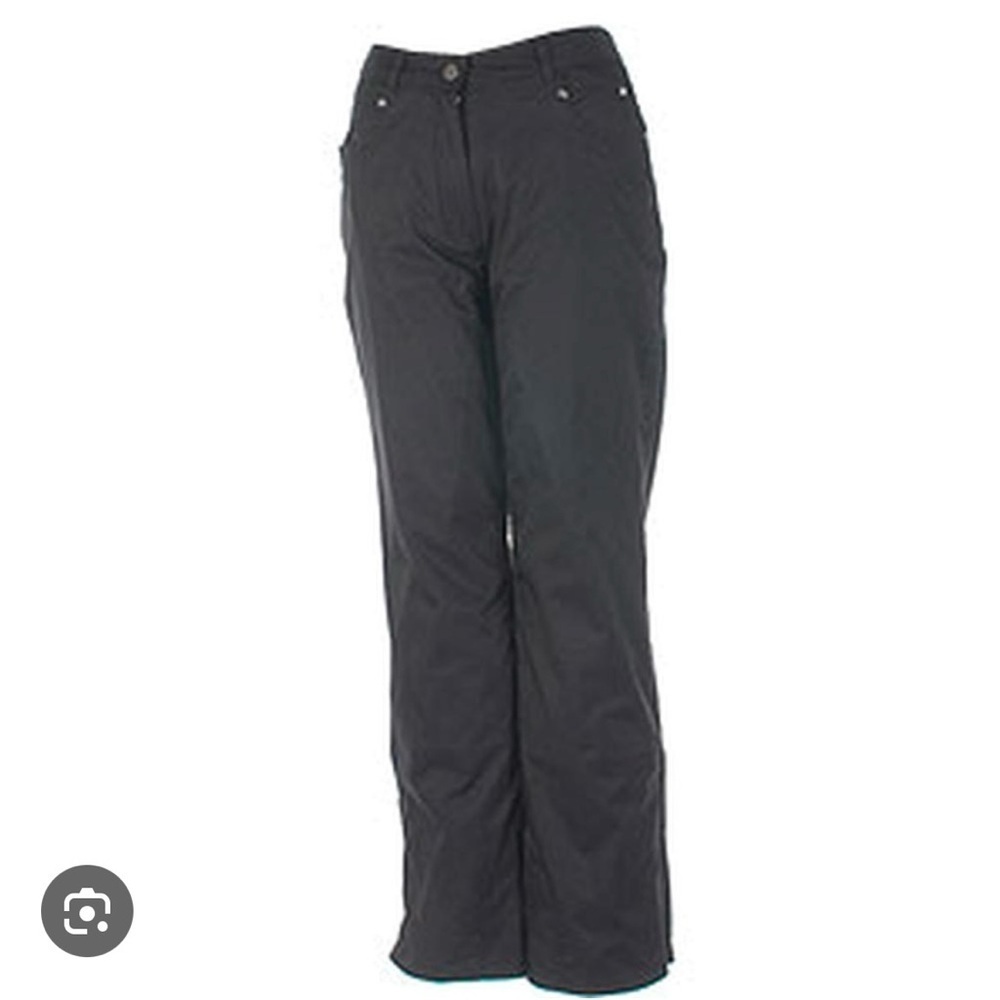 Obermeyer Telluride black 5 pocket jean ski pants